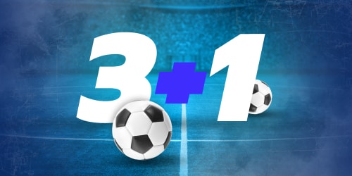 3+1 Every 4th bet is free